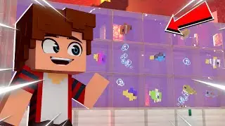MineCrew #28 | ماين كرافت: كيف عملت حوض اسماك عملاق داخل النذر