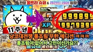 냥코대전쟁 2026 역대급 최신버그판 공유!!!