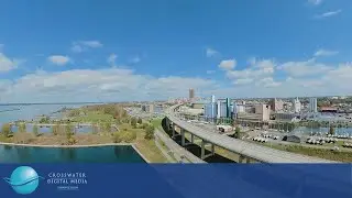 Drone Footage: Buffalo NY Skyway