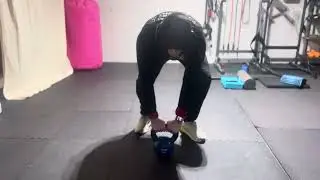 Kettlebell Single Core Workout | Strengthen Your Core and Improve Stability 💪 #fitnessjourney