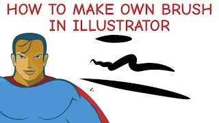 How to make own BRUSH in ILLUSTRATOR/ #brush #drawing 💳