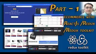 react redux shopping cart tutorial  2024  ||  redux toolkit shopping cart part - 1