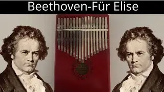 Beethoven - Für Elise Kalimba Cover - Kalimba Tabs - Kalimba Tutorial