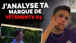 J'ANALYSE TA MARQUE DE VÊTEMENTS #5 👕