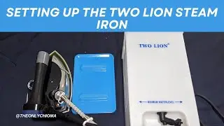💥💥 Unbox My Two Lion Steam Iron//Set Up Video