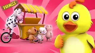 Food Song | Original Song | Nursery Rhymes | Baby Song | 3D Rhymes by farmees