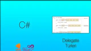 #Unity C# Delegate Türleri Nelerdir? | Ders-2