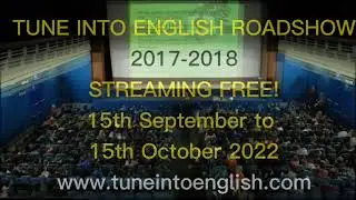 The Tune Into English Roadshow 2017-2018 Trailer