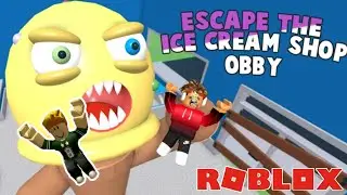 МЕНЯ СХВАТИЛА ЗЛАЯ МОРОЖЕНКА | КАК СБЕЖАТЬ ОТ МОРОЖЕНОГО | ROBLOX