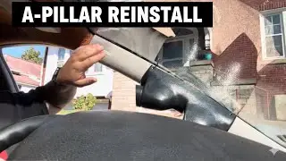 03 vw Jetta mk4 A pillar How to! 