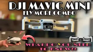 DJI MAVIC MINI FLY MORE  COMBO | UNBOXING AND EASY STEP BY STEP TUTORIAL ON HOW TO CONNECT THE DRONE