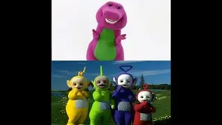 Barney knows Ba Ba Ba? ft. The Teletubbies