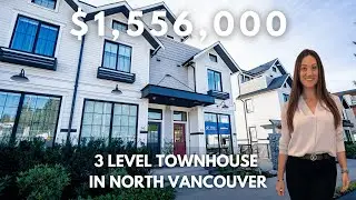 Inside this $1,556,000 3 Level Townhouse in North Vancouver | Home Tour