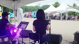 The woman i love acoustic cover