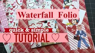 Waterfall Folio Album ♡ TUTORIAL