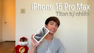 Unbox iPhone 15 Pro Max Natural Titanium