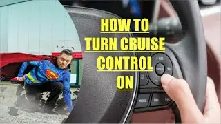 How to turn cruise control on Toyota Corolla 2020-2021