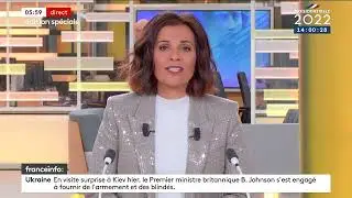 French Presidential Election 2022 Round 1: Franceinfo intro - 0558 CET 10.4.2022