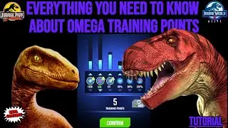 Everything You Need to Know About Omega Training Points -Tutorial | Jurassic World Alive