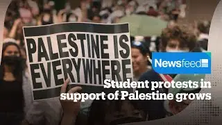 Gaza solidarity protests continue to spread across US, abroad