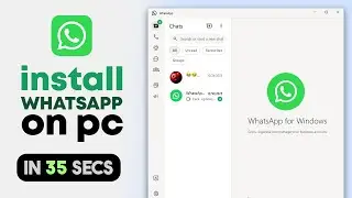 How to Download WhatsApp in Laptop & PC (Install WhatsApp on Windows 11)
