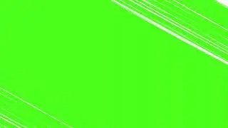 Green screen corner speed lines effect