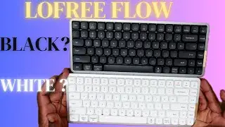 LOFREE Flow Low Profile Mechanical Keyboard, Black or White?