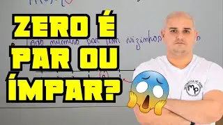 Zero é par ou ímpar?