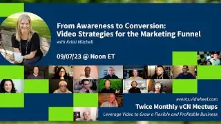 LIVESTREAM - From Awareness to Conversion: Video Strategies for the Marketing Funnel