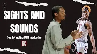 Sights and Sounds from South Carolina MBB's media day
