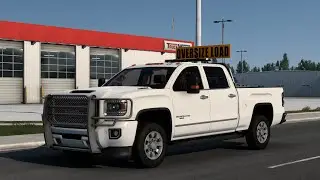 GMC sierra HD 2015 for american truck simulator 1.46 by dn modding