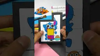 Trending Cardboard Puzzle Game 🧩Gumball 💙 Easy & Simple #shorts #trending #puzzlegame