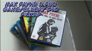 Max Payne 2 PS2 Game & Blu-ray DVD Pickups