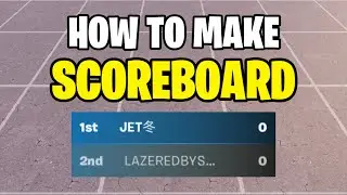 How To Make a Scoreboard/Leaderboard In Fortnite Creative 2026