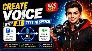How To Create AI Voice 🎙️ | Best FREE Text To Speech Tool 2026 🔥 No Copyright