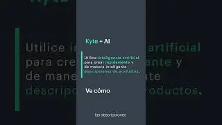 Novedad: ¡Usa inteligencia artificial para crear descripciones optimizadas de productos!
