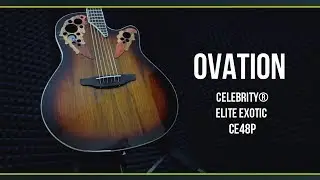 Электроакустическая гитара Ovation CELEBRITY® ELITE EXOTIC -  CE48P