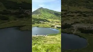 Шпицы одна из вершин горного массива Черногора . в Верховинском районе Ивано Франковской области