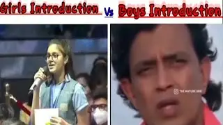 Girls Introduction Vs Boys Introduction Girls vs Boys Funny video| Boys Introduction funny video 😁😁