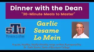 Garlic Sesame Lo Mein (Quick and Easy!)