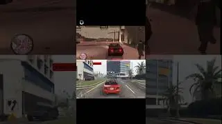Side by side view of gtav and gtaiv driving physics put to test