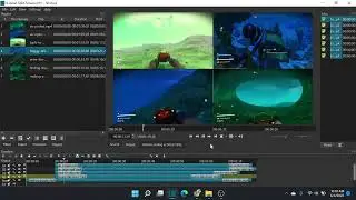 How to create a template for your custom workflow in shotcut (Split Screen)