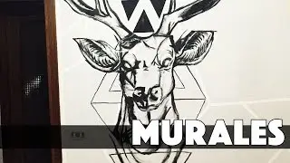 Murales interno - Cervo