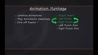 BP 3rd Person Game Intro to Animation Montage 16 v4 8 Tutorial Series Unreal Engine