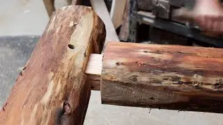 How To Layout Roundwood Timber Frame Joinery