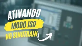 Ativando modo de programação em linguagem ISO no simulador SIEMENS SINUTRAIN TORNO
