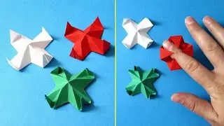 How to Make a Simple Finger Trap from Paper - Origami Finger Trap