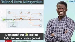 L’essentiel sur les Joblets |  Refactor and create a Joblet  – Talend Data Integration #46