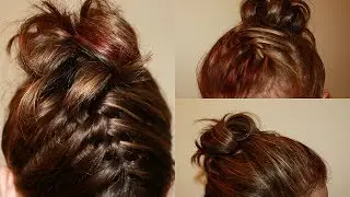 Tutorial par mediu si lung....Trei coafuri, impletituri  pentru vara