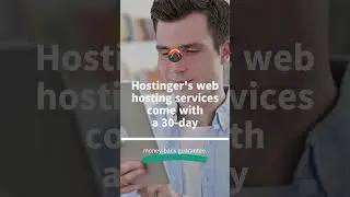 Hostinger's Web Hosting Services with Money-Back Guarantee
